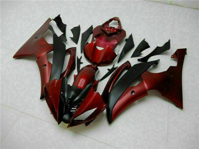 2008-2016 Rot Schwarz Yamaha YZF R6 Motorrad Verkleidungen 2008-2016 Rot Schwarz Yamaha YZF R6 Motorrad Verkleidungen