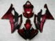 2008-2016 Rot Schwarz Yamaha YZF R6 Motorrad Vollverkleidung 2008-2016 Rot Schwarz Yamaha YZF R6 Motorrad Vollverkleidung