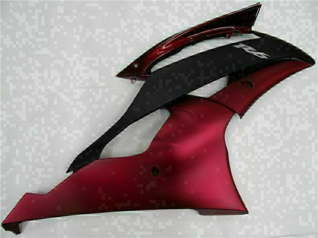 2008-2016 Rot Schwarz Yamaha YZF R6 Motorrad Vollverkleidung 2008-2016 Rot Schwarz Yamaha YZF R6 Motorrad Vollverkleidung