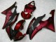 2008-2016 Rot Schwarz Yamaha YZF R6 Motorrad Vollverkleidung 2008-2016 Rot Schwarz Yamaha YZF R6 Motorrad Vollverkleidung