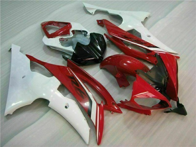 2008-2016 Rot Weiß Yamaha YZF R6 Motorrad Verkleidung 2008-2016 Rot Weiß Yamaha YZF R6 Motorrad Verkleidung
