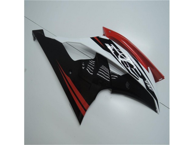 2008-2016 Rot Weiß Yamaha YZF R6 Motorrad Verkleidungen 2008-2016 Rot Weiß Yamaha YZF R6 Motorrad Verkleidungen
