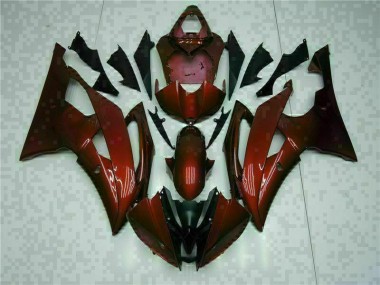2008-2016 Rot Yamaha YZF R6 Motorrad Verkleidungen