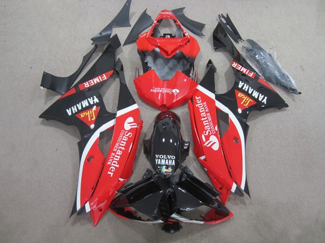 2008-2016 Schwarz Rot Weiß SantUnder Yamaha YZF R6 Motorrad Verkleidung 2008-2016 Schwarz Rot Weiß SantUnder Yamaha YZF R6 Motorrad Verkleidung