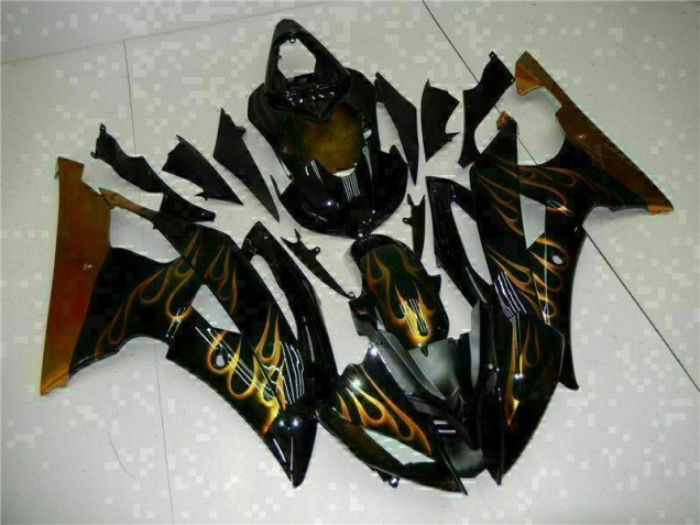 2008-2016 Schwarz Yamaha YZF R6 Motorrad Verkleidung & Plastik 2008-2016 Schwarz Yamaha YZF R6 Motorrad Verkleidung & Plastik