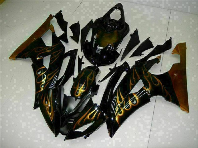 2008-2016 Schwarz Yamaha YZF R6 Motorrad Verkleidung & Plastik 2008-2016 Schwarz Yamaha YZF R6 Motorrad Verkleidung & Plastik