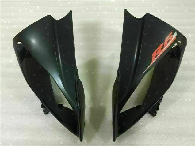 2008-2016 Schwarz Yamaha YZF R6 Motorradverkleidung Plastik Kits 2008-2016 Schwarz Yamaha YZF R6 Motorradverkleidung Plastik Kits