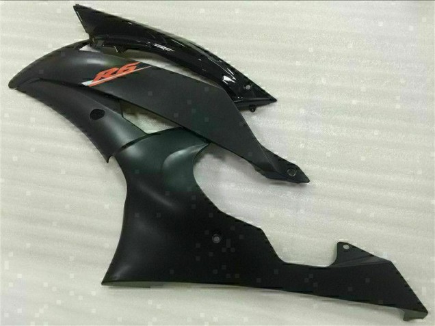 2008-2016 Schwarz Yamaha YZF R6 Motorradverkleidung Plastik Kits 2008-2016 Schwarz Yamaha YZF R6 Motorradverkleidung Plastik Kits