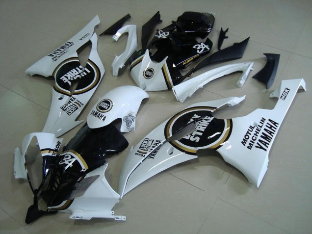 2008-2016 Schwarzer Lucky Strike Yamaha YZF R6 Motorrad Verkleidung 2008-2016 Schwarzer Lucky Strike Yamaha YZF R6 Motorrad Verkleidung
