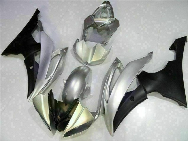 2008-2016 Silber Schwarz Yamaha YZF R6 Motorrad Verkleidung 2008-2016 Silber Schwarz Yamaha YZF R6 Motorrad Verkleidung