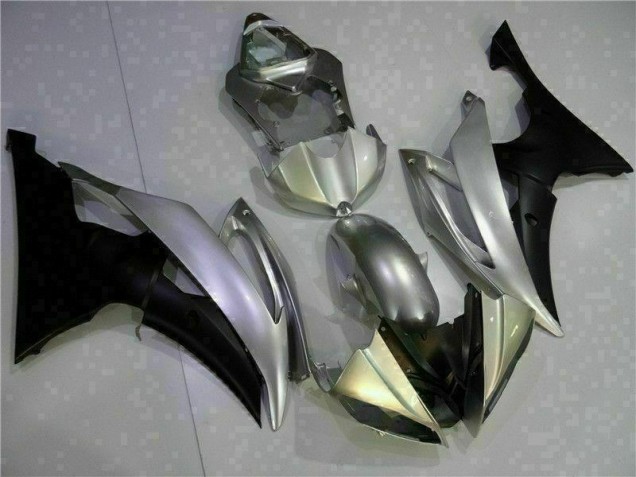 2008-2016 Silber Schwarz Yamaha YZF R6 Motorrad Verkleidung 2008-2016 Silber Schwarz Yamaha YZF R6 Motorrad Verkleidung