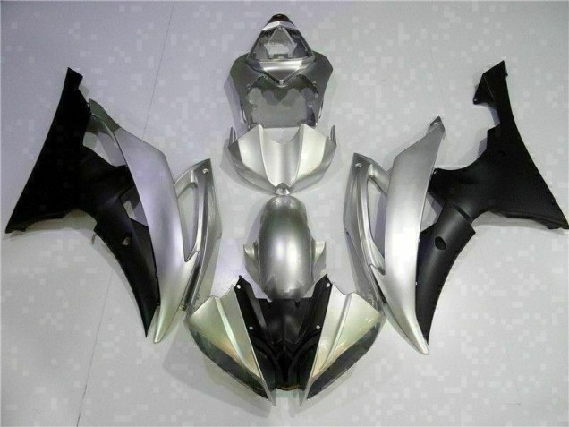 2008-2016 Silber Schwarz Yamaha YZF R6 Motorrad Verkleidung 2008-2016 Silber Schwarz Yamaha YZF R6 Motorrad Verkleidung