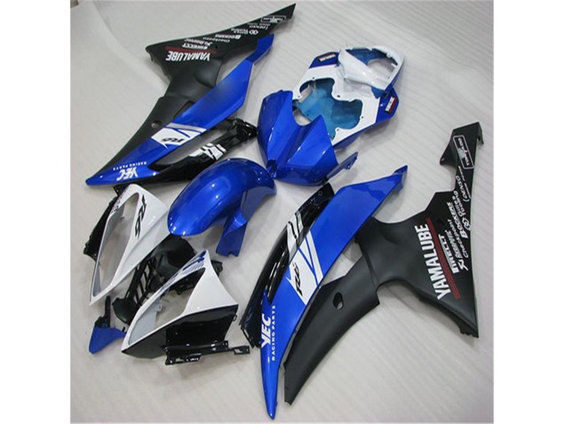 2008-2016 Weiß Blau Schwarz Yamaha YZF R6 Motorrad Verkleidung 2008-2016 Weiß Blau Schwarz Yamaha YZF R6 Motorrad Verkleidung