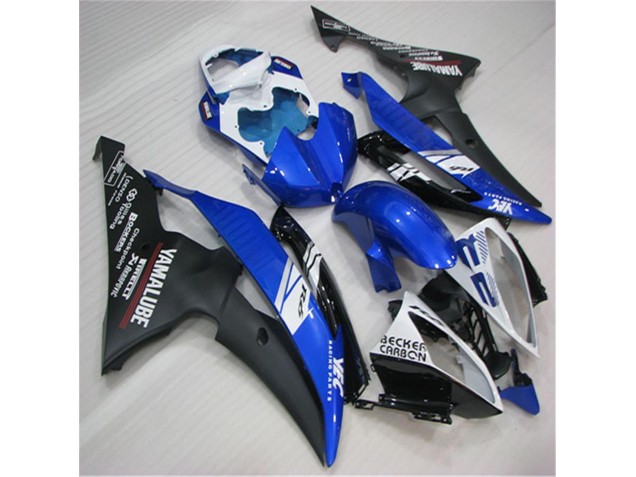 2008-2016 Weiß Blau Schwarz Yamaha YZF R6 Motorrad Verkleidung 2008-2016 Weiß Blau Schwarz Yamaha YZF R6 Motorrad Verkleidung