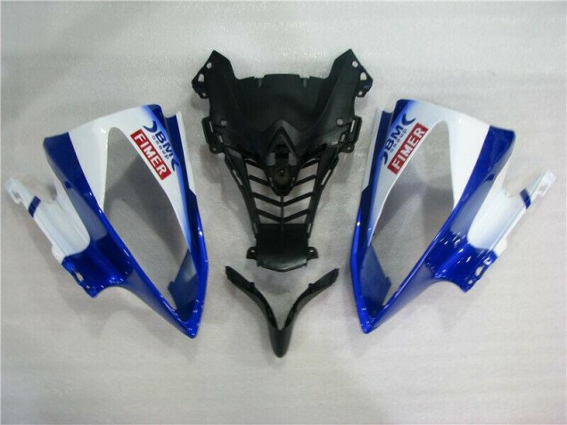 2008-2016 Weiß Blau Sterilgarda Volvo Yamaha YZF R6 Motorrad Verkleidung 2008-2016 Weiß Blau Sterilgarda Volvo Yamaha YZF R6 Motorrad Verkleidung