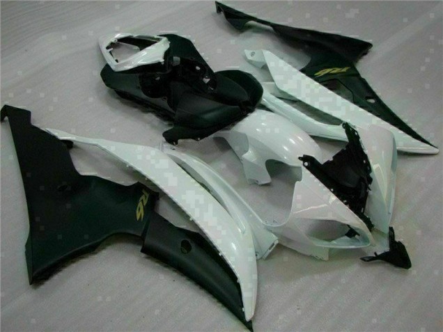 2008-2016 Weiß Schwarz Yamaha YZF R6 Motorrad Verkleidung & Plastik 2008-2016 Weiß Schwarz Yamaha YZF R6 Motorrad Verkleidung & Plastik