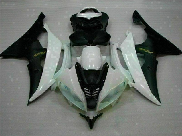 2008-2016 Weiß Schwarz Yamaha YZF R6 Motorrad Verkleidung & Plastik 2008-2016 Weiß Schwarz Yamaha YZF R6 Motorrad Verkleidung & Plastik