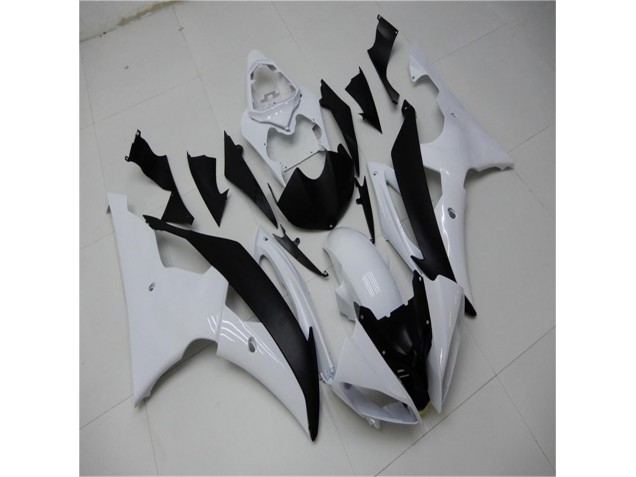 2008-2016 Weiß Schwarz Yamaha YZF R6 Motorrad Verkleidungen 2008-2016 Weiß Schwarz Yamaha YZF R6 Motorrad Verkleidungen