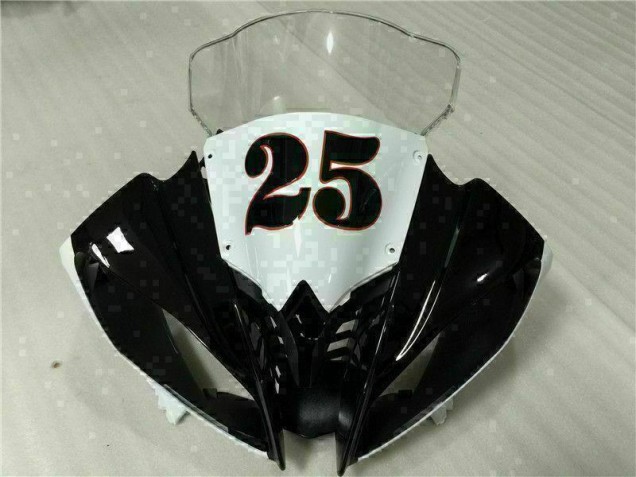 2008-2016 Weiß Schwarz Yamaha YZF R6 Motorrad Vollverkleidung 2008-2016 Weiß Schwarz Yamaha YZF R6 Motorrad Vollverkleidung