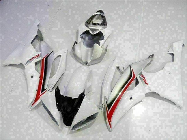 2008-2016 Weiß Yamaha YZF R6 Motorrad Verkleidung & Plastik 2008-2016 Weiß Yamaha YZF R6 Motorrad Verkleidung & Plastik