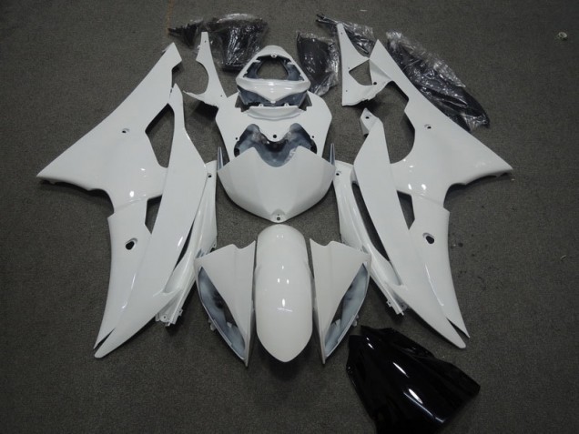 2008-2016 Weiß Yamaha YZF R6 Motorrad Verkleidungen & Plastik 2008-2016 Weiß Yamaha YZF R6 Motorrad Verkleidungen & Plastik