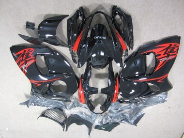 2008-2019 Schwarz Rot Suzuki GSXR 1300 Hayabusa Motorrad Vollverkleidung