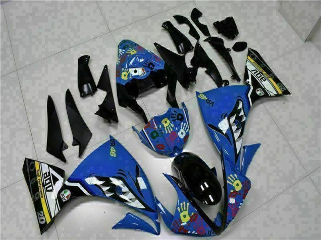 2009-2011 Blau Yamaha YZF R1 Motorrad Verkleidungen 2009-2011 Blau Yamaha YZF R1 Motorrad Verkleidungen
