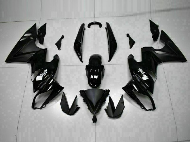 2009-2011 Glänzend Schwarz Kawasaki EX650 Motorrad Verkleidung 2009-2011 Glänzend Schwarz Kawasaki EX650 Motorrad Verkleidung