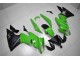 2009-2011 Grün Schwarz Kawasaki EX650 Motorrad Verkleidung
