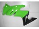 2009-2011 Grün Schwarz Kawasaki EX650 Motorrad Verkleidung