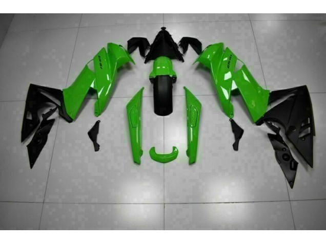 2009-2011 Grün Schwarz Kawasaki EX650 Motorrad Verkleidungen 2009-2011 Grün Schwarz Kawasaki EX650 Motorrad Verkleidungen