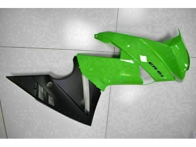 2009-2011 Grün Schwarz Kawasaki EX650 Motorrad Verkleidungen 2009-2011 Grün Schwarz Kawasaki EX650 Motorrad Verkleidungen