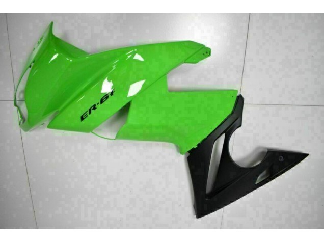 2009-2011 Grün Schwarz Kawasaki EX650 Motorrad Verkleidungen 2009-2011 Grün Schwarz Kawasaki EX650 Motorrad Verkleidungen