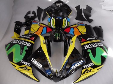 2009-2011 Rossi Movistar Yamaha YZF R1 Motorrad Verkleidung