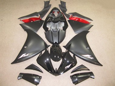 2009-2011 Schwarz Yamaha YZF R1 Motorrad Verkleidungen