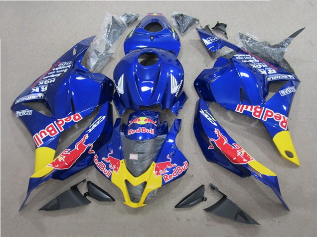 2009-2012 Blau Rot Bull Honda CBR600RR Motorrad Verkleidung 2009-2012 Blau Rot Bull Honda CBR600RR Motorrad Verkleidung