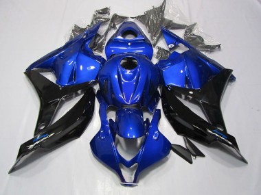 2009-2012 Blau Schwarz Honda CBR600RR Motorrad Verkleidung