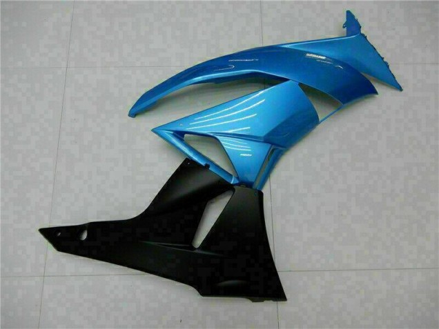 2009-2012 Blau Schwarz Kawasaki ZX6R Motorrad Verkleidung 2009-2012 Blau Schwarz Kawasaki ZX6R Motorrad Verkleidung