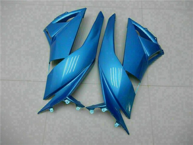 2009-2012 Blau Schwarz Kawasaki ZX6R Motorrad Verkleidung 2009-2012 Blau Schwarz Kawasaki ZX6R Motorrad Verkleidung