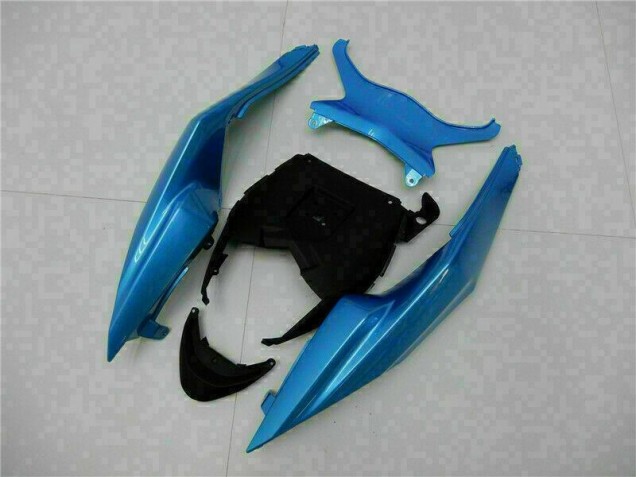 2009-2012 Blau Schwarz Kawasaki ZX6R Motorrad Verkleidung 2009-2012 Blau Schwarz Kawasaki ZX6R Motorrad Verkleidung