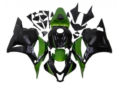 2009-2012 Grün Schwarz Honda CBR600RR Motorrad Verkleidung