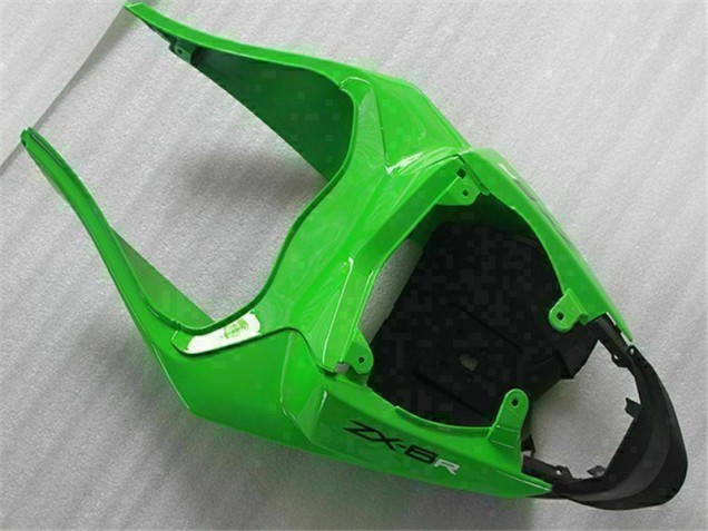 2009-2012 Grün Schwarz Kawasaki ZX6R Motorrad Verkleidungen