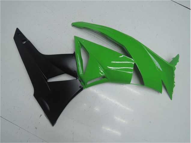 2009-2012 Grün Schwarz Kawasaki ZX6R Motorrad Vollverkleidung 2009-2012 Grün Schwarz Kawasaki ZX6R Motorrad Vollverkleidung