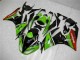 2009-2012 Grün Schwarz Rot Kawasaki ZX6R Motorrad Verkleidung 2009-2012 Grün Schwarz Rot Kawasaki ZX6R Motorrad Verkleidung