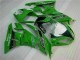2009-2012 Grün Schwarzer LeoVince Kawasaki ZX6R Motorrad Verkleidung 2009-2012 Grün Schwarzer LeoVince Kawasaki ZX6R Motorrad Verkleidung