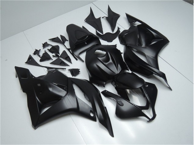2009-2012 Matt Schwarz Honda CBR600RR Motorrad Verkleidung 2009-2012 Matt Schwarz Honda CBR600RR Motorrad Verkleidung