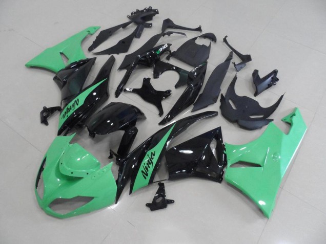 2009-2012 Metallic Grün Kawasaki ZX6R Motorrad Verkleidung 2009-2012 Metallic Grün Kawasaki ZX6R Motorrad Verkleidung