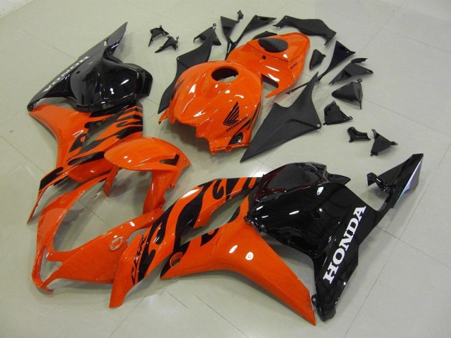 2009-2012 Orange Schwarz Honda CBR600RR Motorrad Verkleidung 2009-2012 Orange Schwarz Honda CBR600RR Motorrad Verkleidung