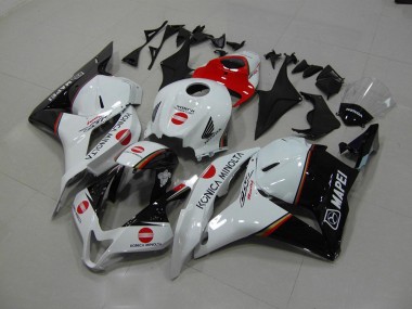 2009-2012 Rot Konica Minolta Honda CBR600RR Motorrad Verkleidung