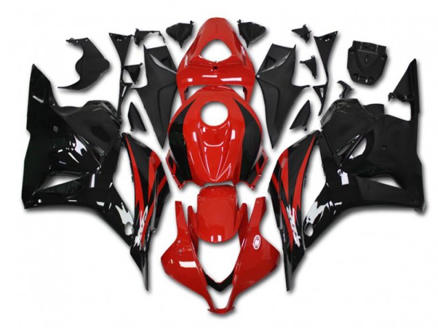 2009-2012 Rot Schwarz Honda CBR600RR Motorrad Verkleidung Komplett Sets 2009-2012 Rot Schwarz Honda CBR600RR Motorrad Verkleidung Komplett Sets